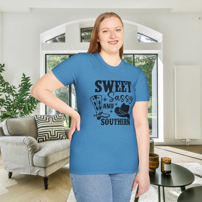 Sweet Sassy & Southern Adult T-shirt