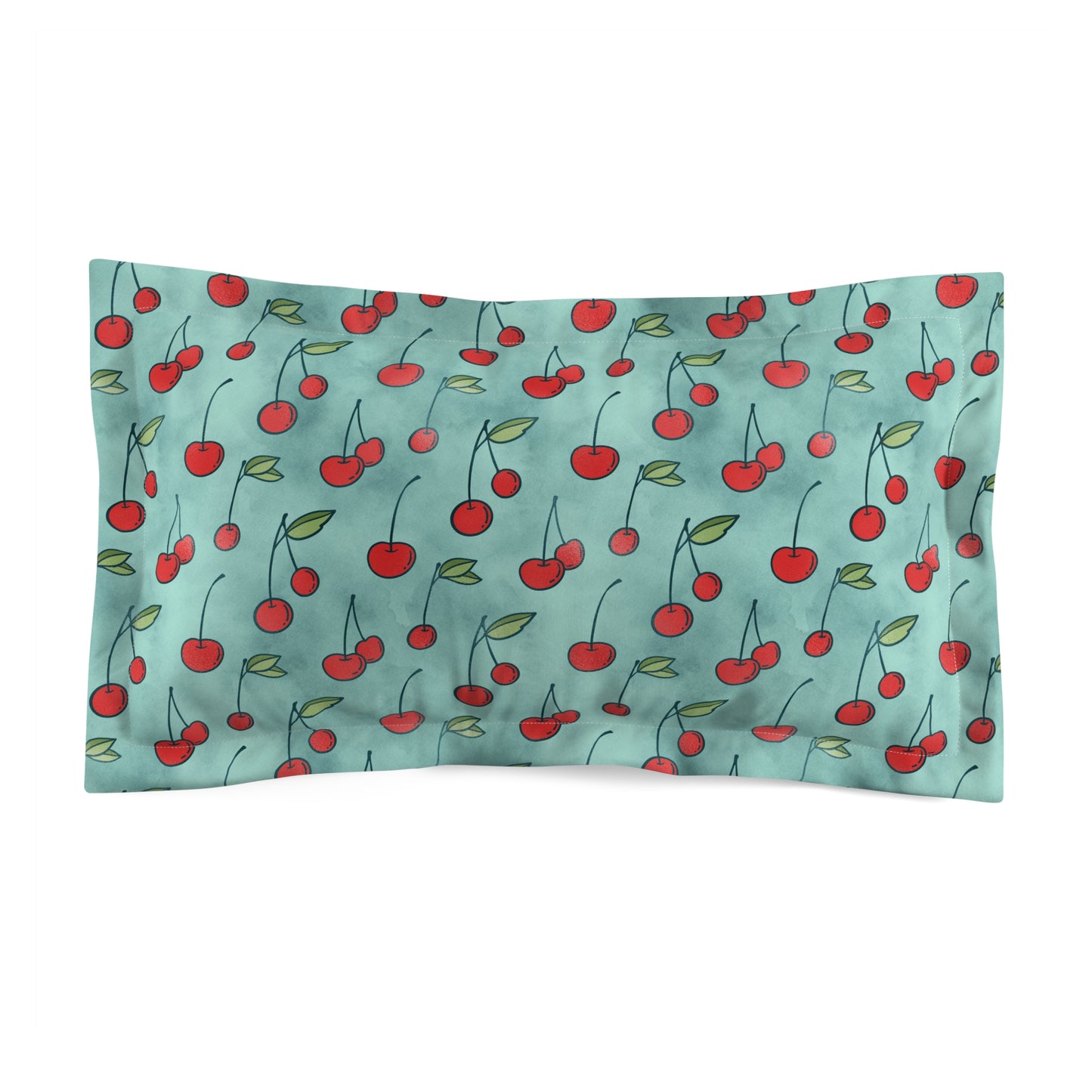 Cherry Jubilee Microfiber Pillow Sham