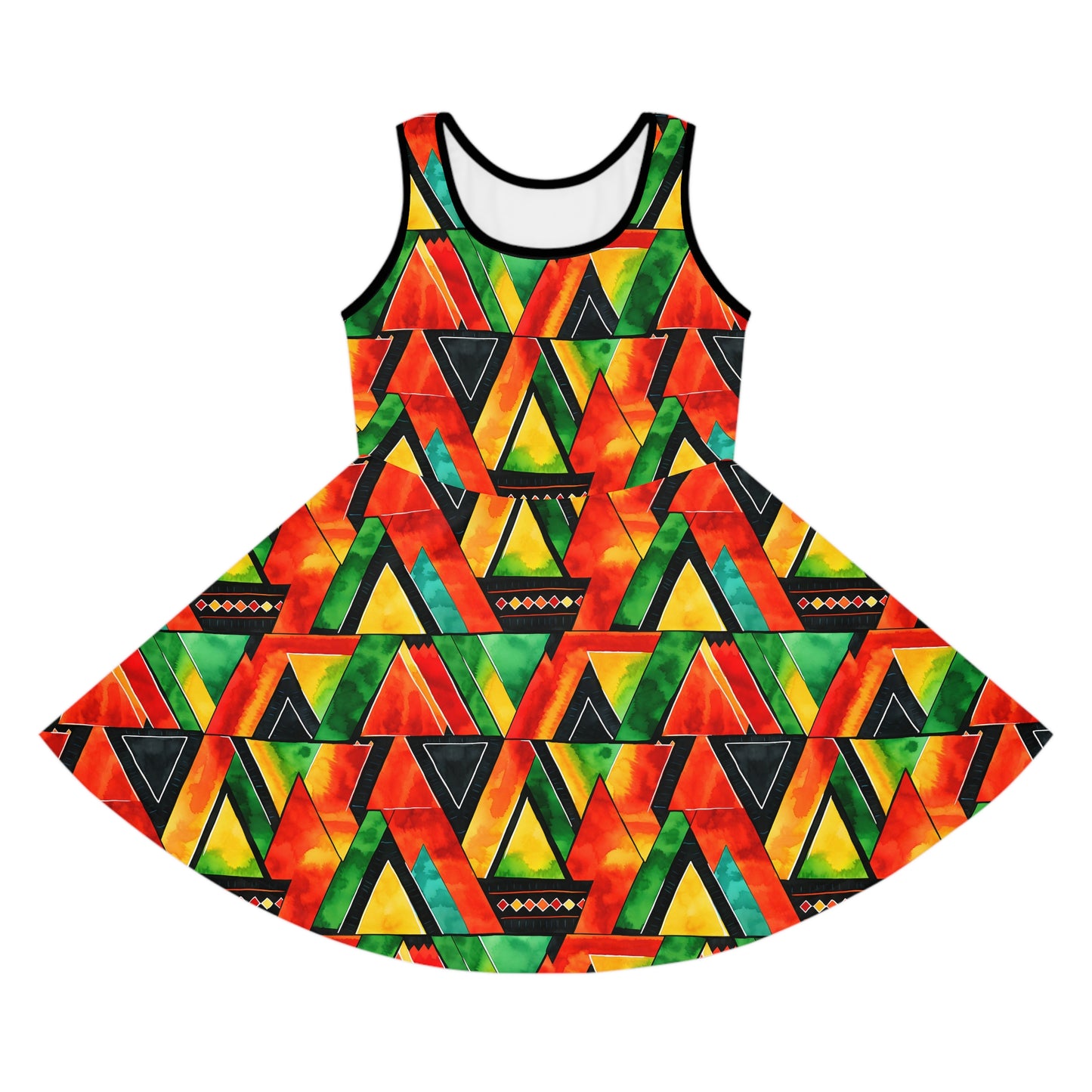 Abundance Vibes Girls' Sleeveless Sundress