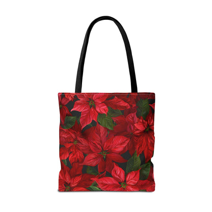 Crimson Noel Canvas Tote Bag
