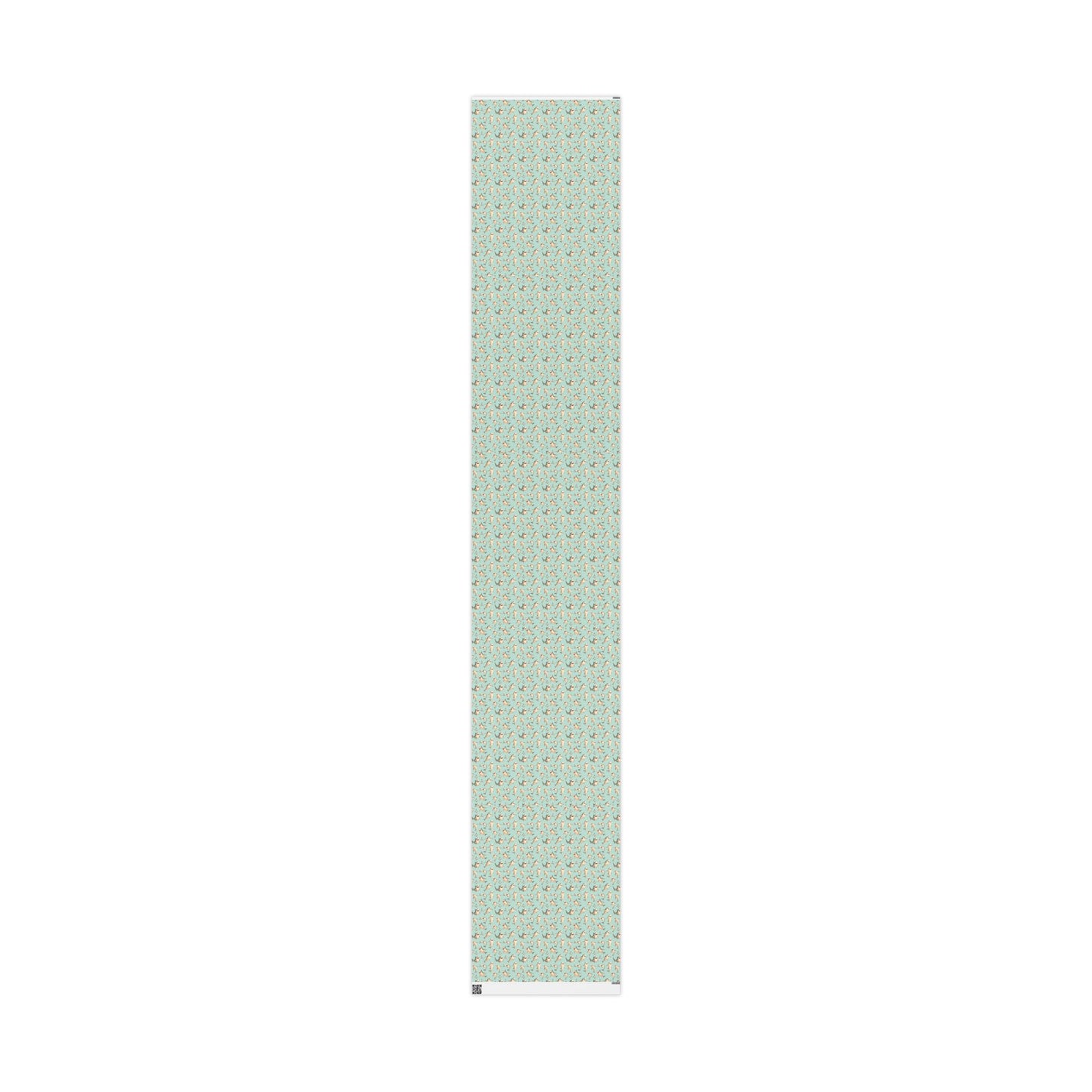 Aquamarine Sharks Wrapping Paper