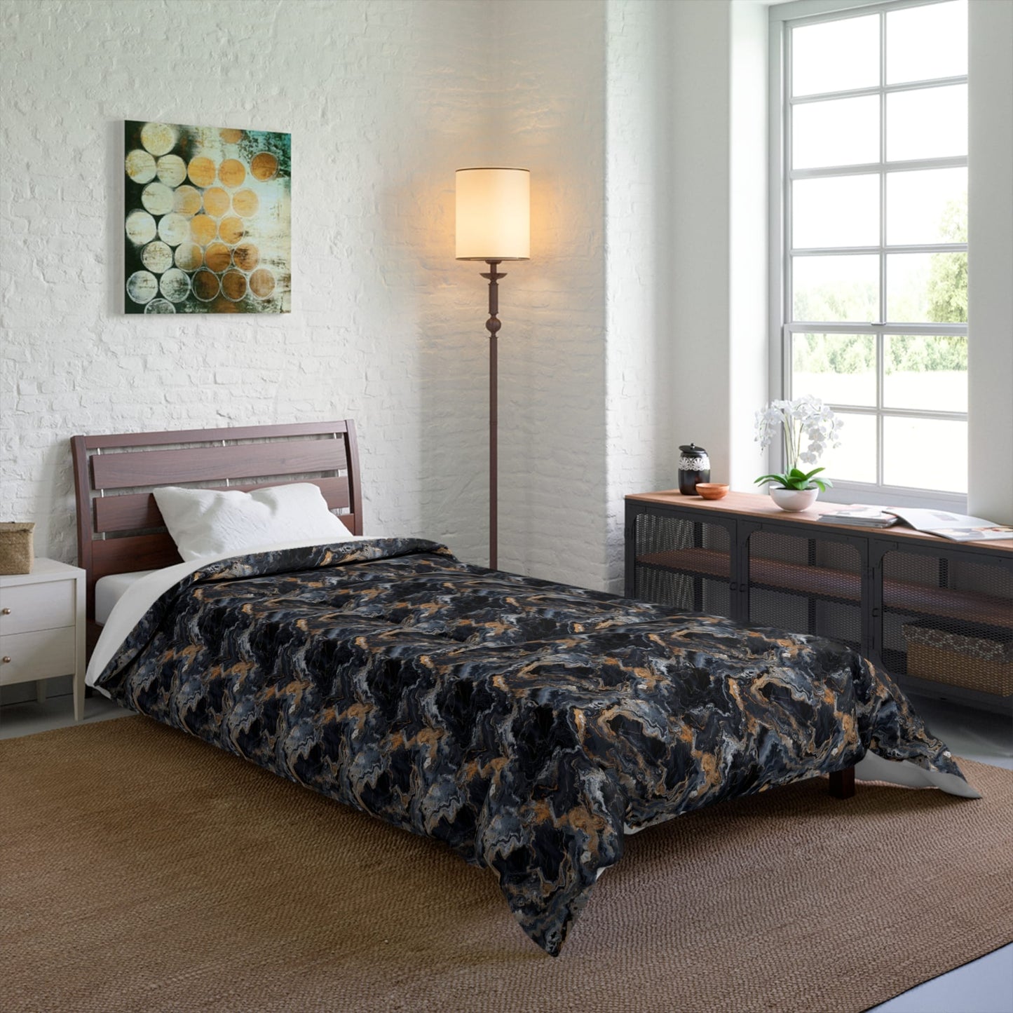 Moonspill Marble Comforter