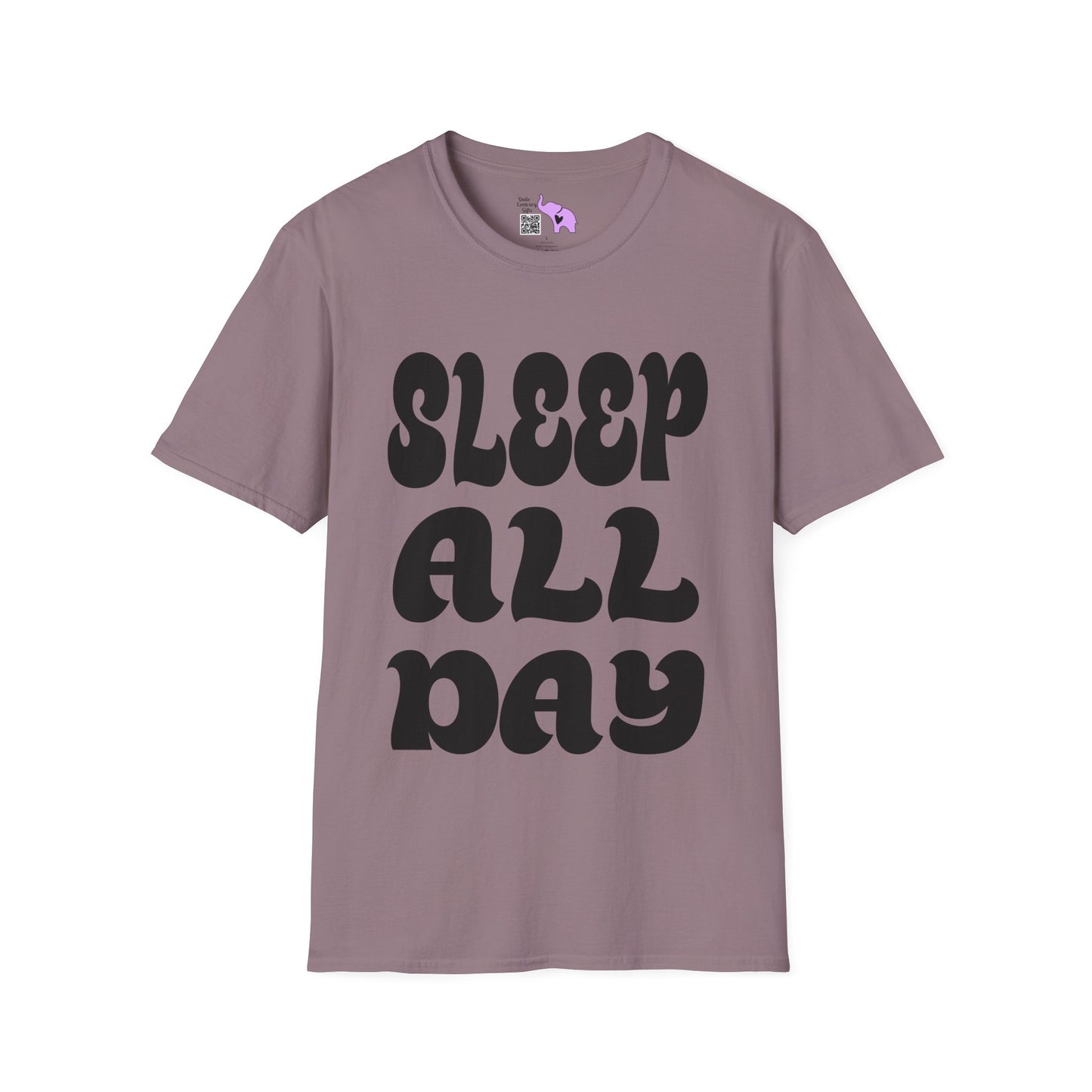 Sleep All Day Adult T-shirt