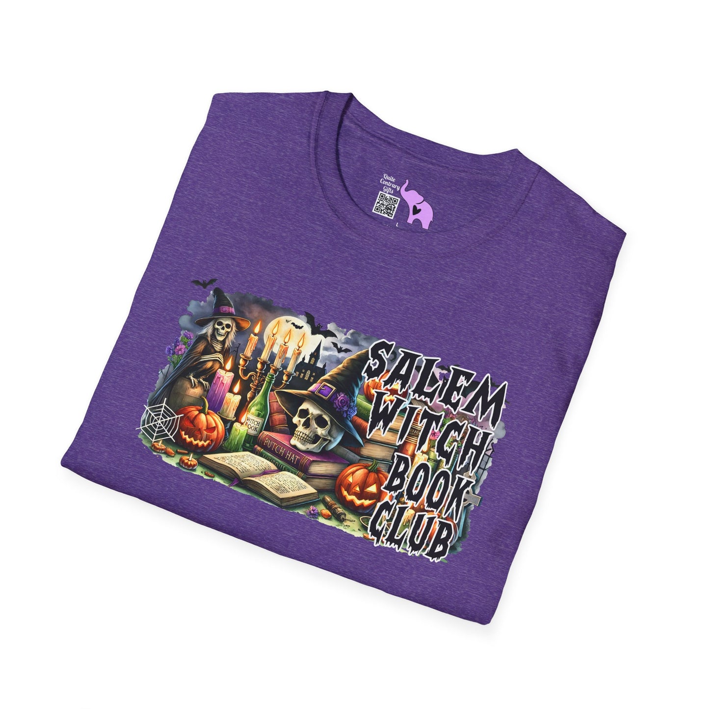 Salem Witch Book Club (2) Adult T-shirt