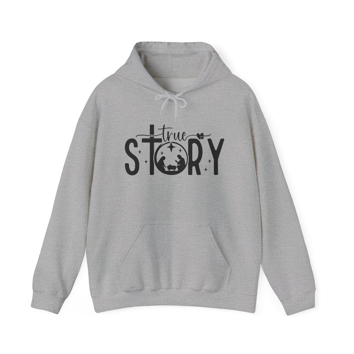 True Story (Nativity) Adult Heavy Blend™ Hoodie