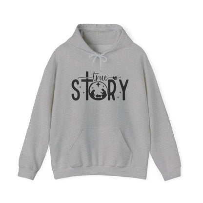True Story (Nativity) Adult Heavy Blend™ Hoodie