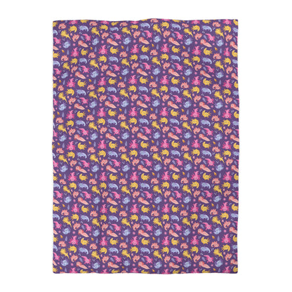 Axolotl Adventures Microfiber Duvet Cover