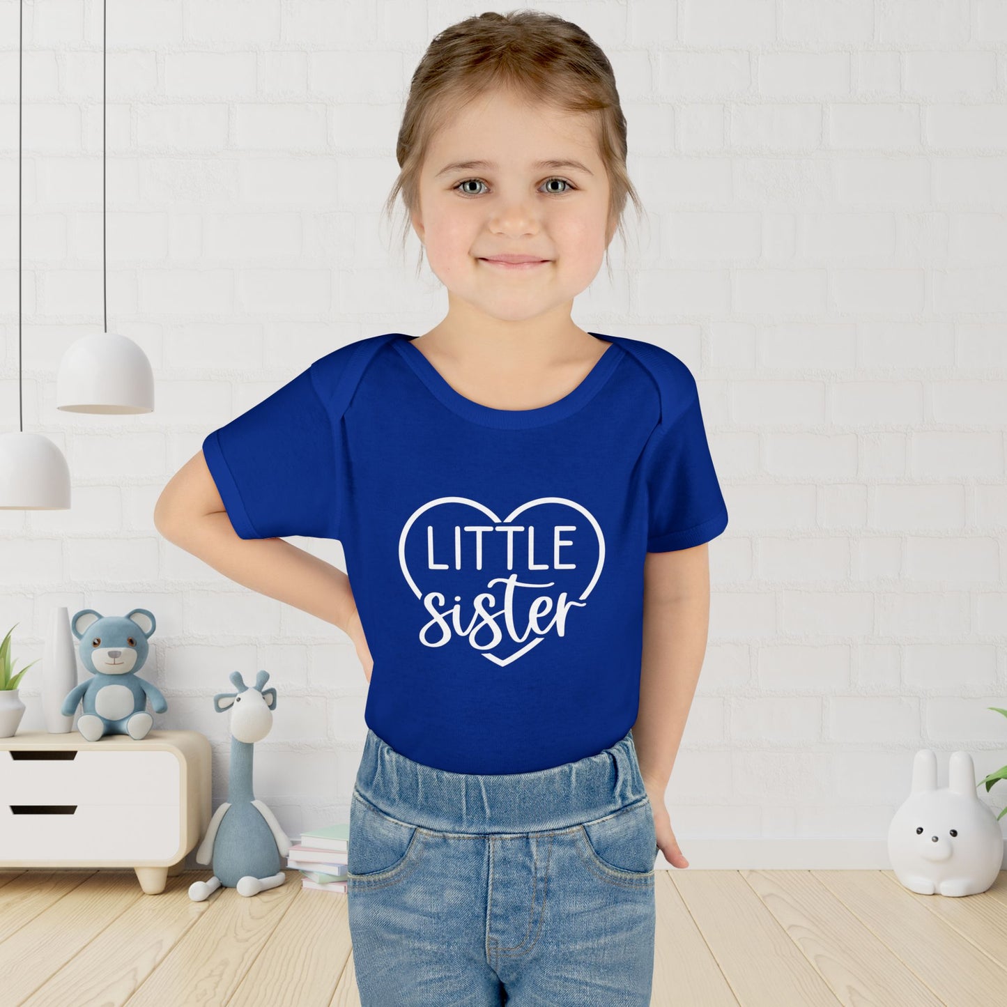 Little Sister Baby Bodysuit