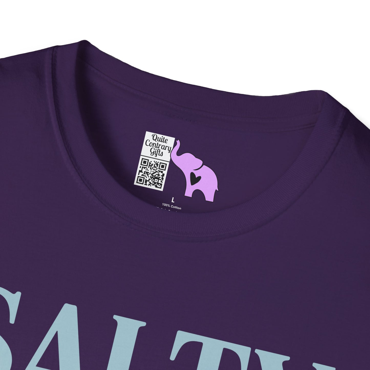 Salty LIl' Beach Adult T-shirt