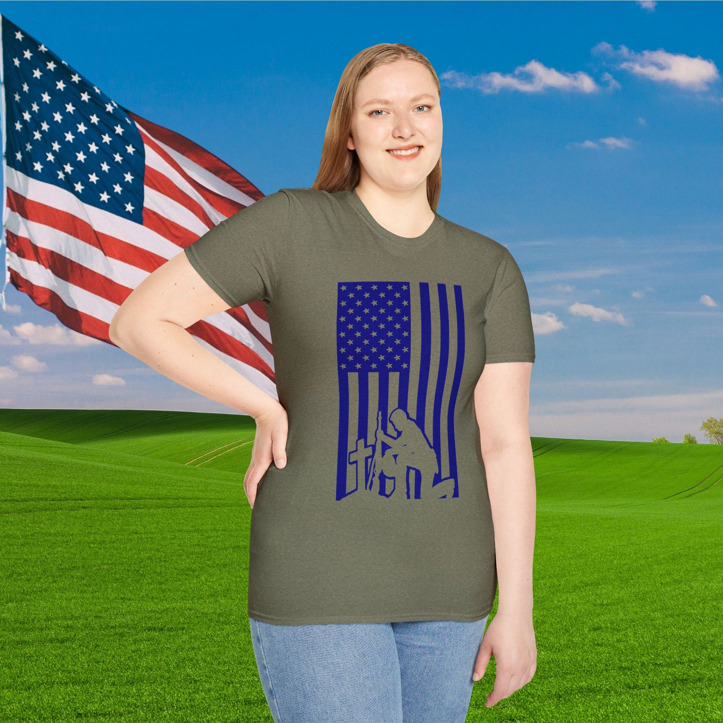 Honor The Sacrifice Adult T-Shirt