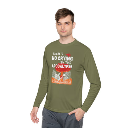 There's No Crying In The Apocolypse Unisex Lightweight Long Sleeve Tee