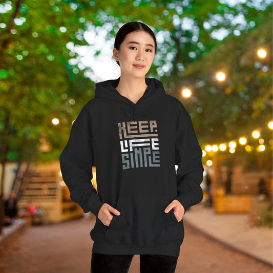 Keep Life Simple Heavy Blend™ Hooded Sweatshirt