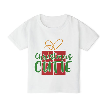 Christmas Cutie Heavy Cotton™ Toddler T-shirt