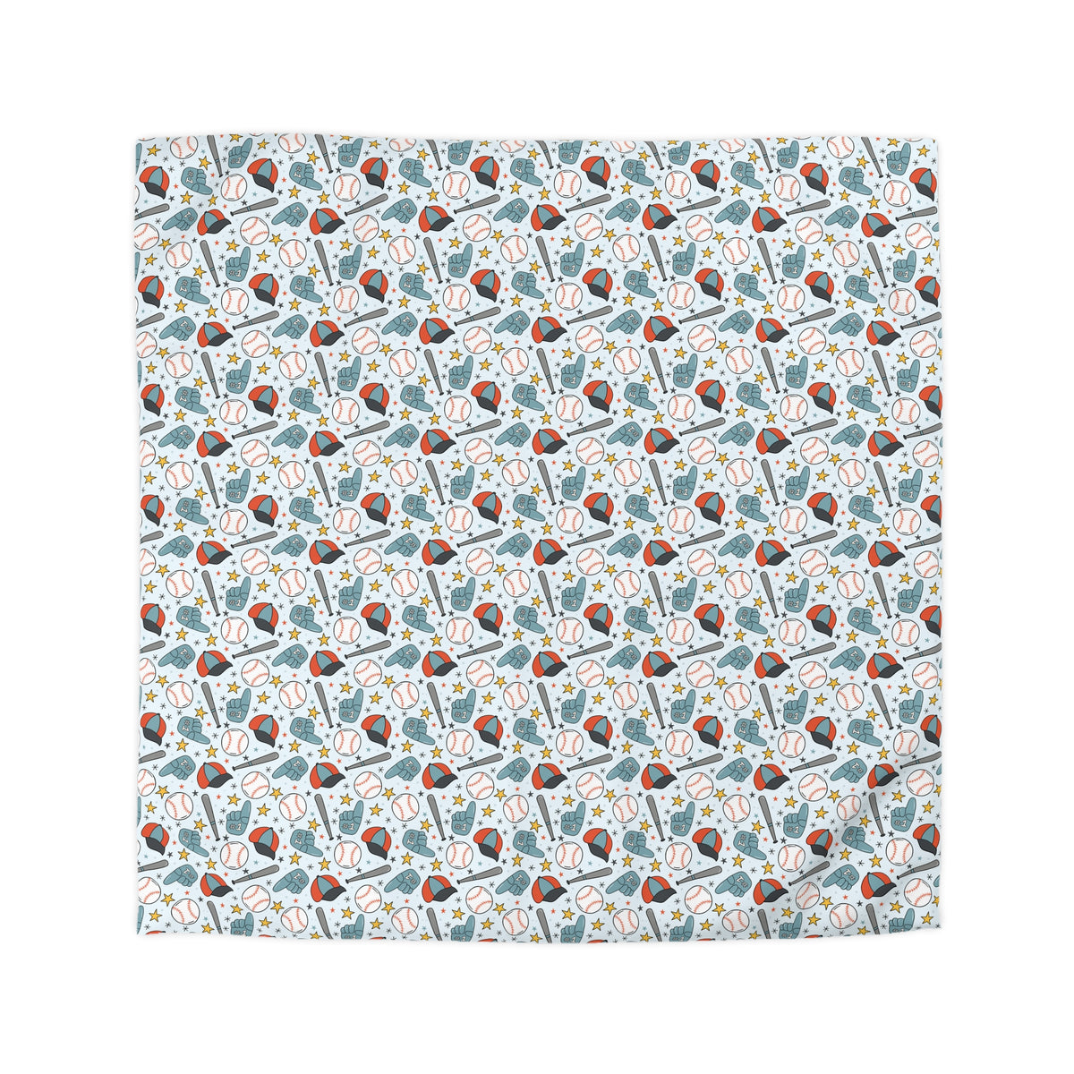 Home Run Heroes Microfiber Duvet Cover