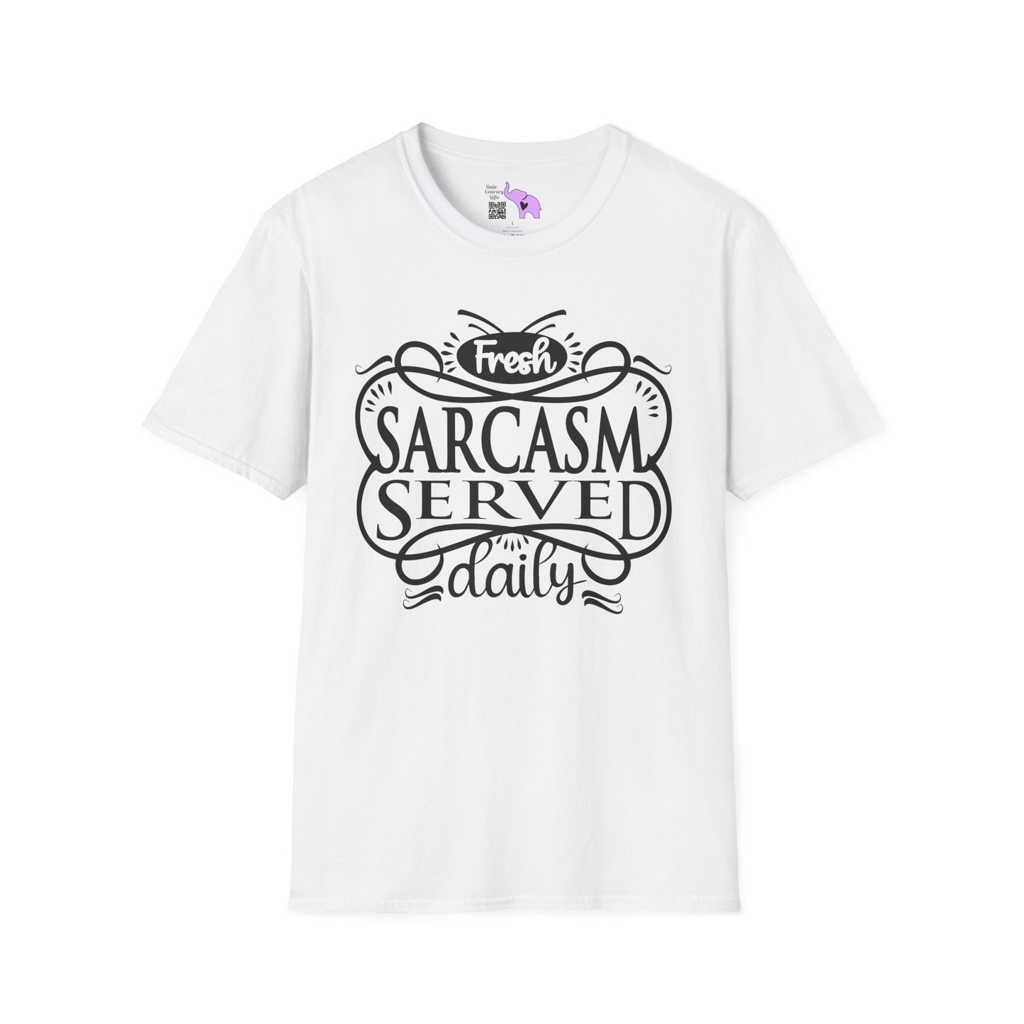 Fresh Sarcasm Served Daily Adult T-shirt