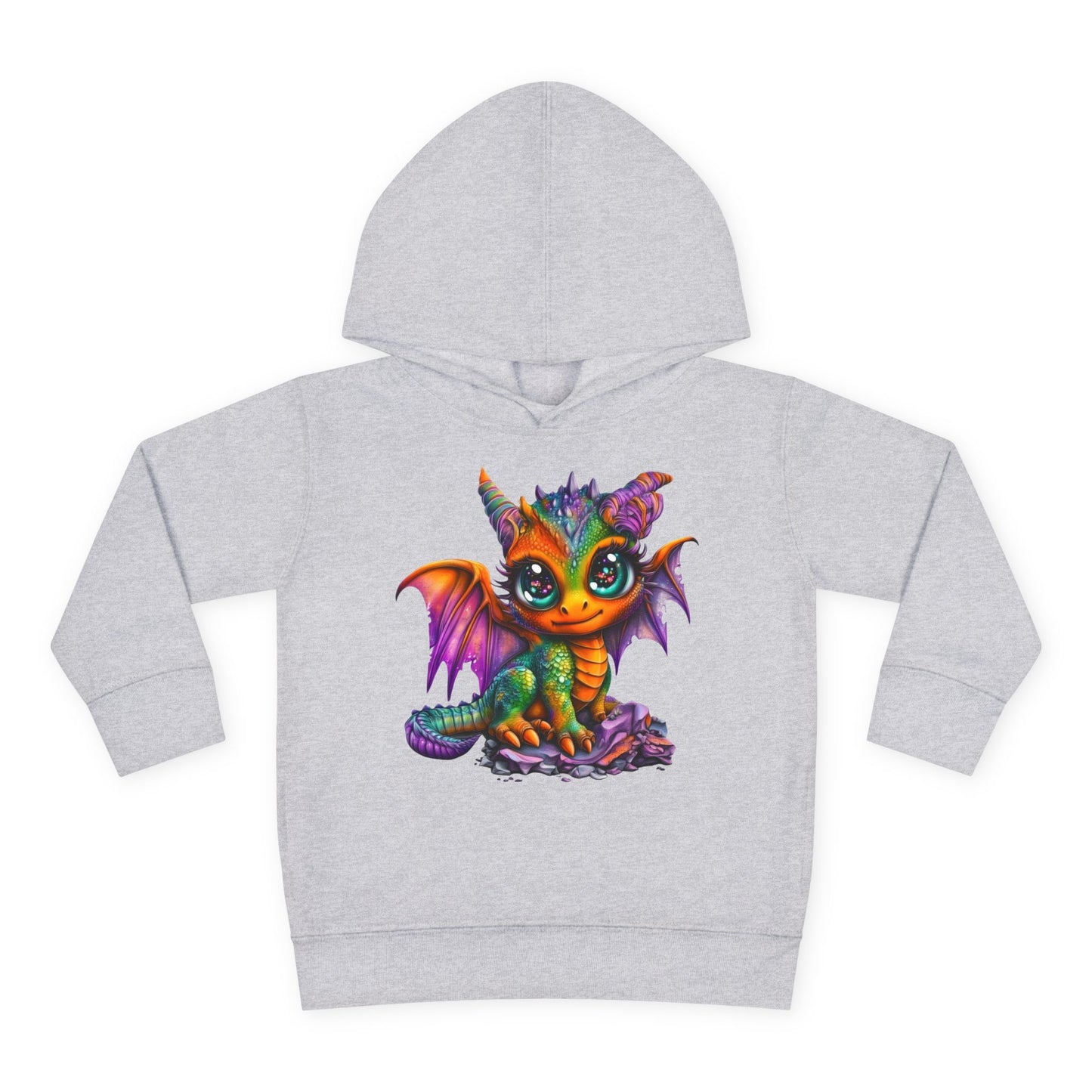Colorful Baby Dragon Toddler Hoodie