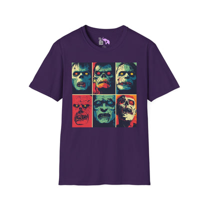 Halloween Monster 2 Adult T-shirt