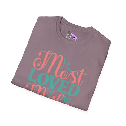 Most Loved Mother Adult T-shirt
