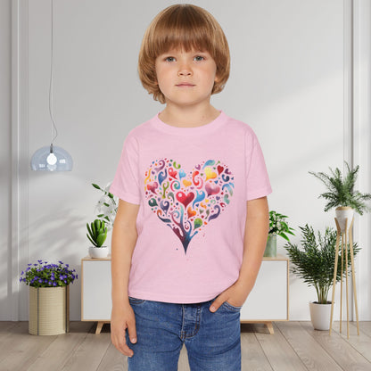 Hearts That Speak Heavy Cotton™ Toddler T-shirt