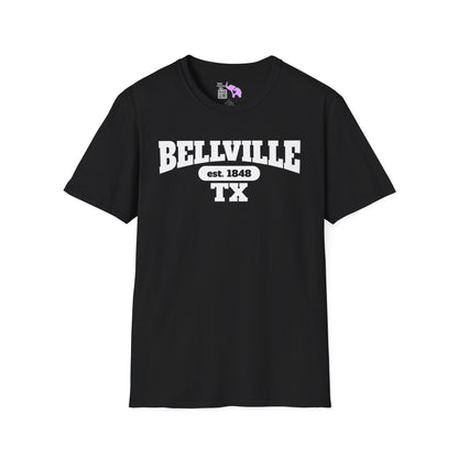 Bellville Tx Est. 1848 Adult T-shirt