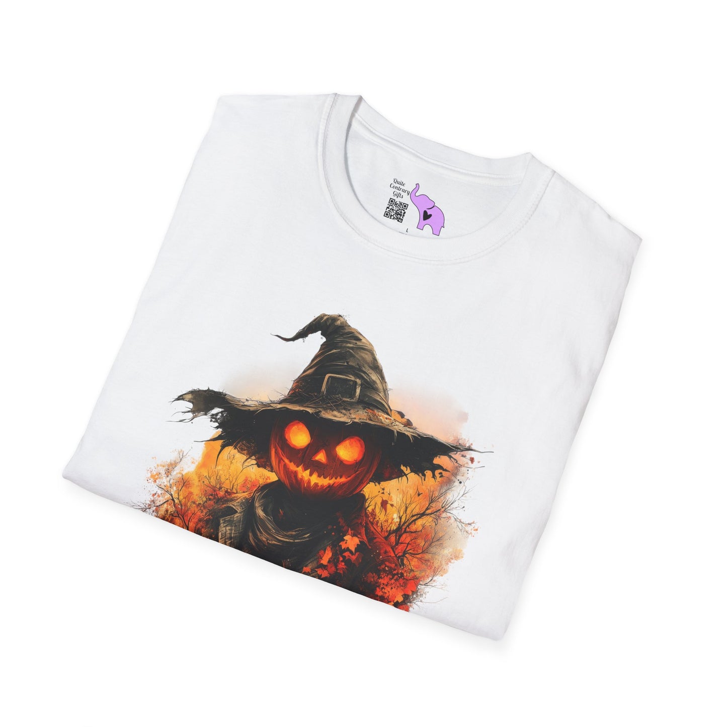 Halloween Scarecrow 4 Adult T-shirt