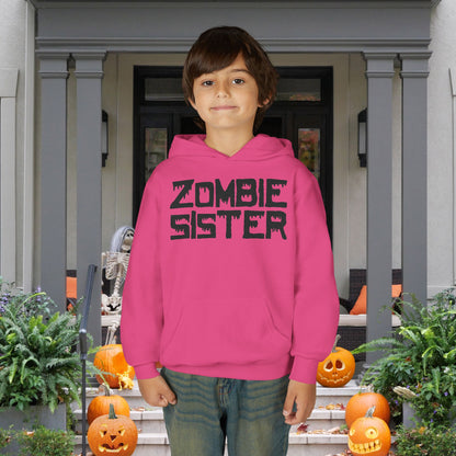 ""Zombie Sister Youth Heavy Blend Hoodie