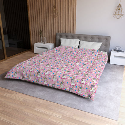 Twinkle Toes Unicorns Microfiber Duvet Cover