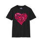 Hearts Within A Heart Adult Unisex Tshirt