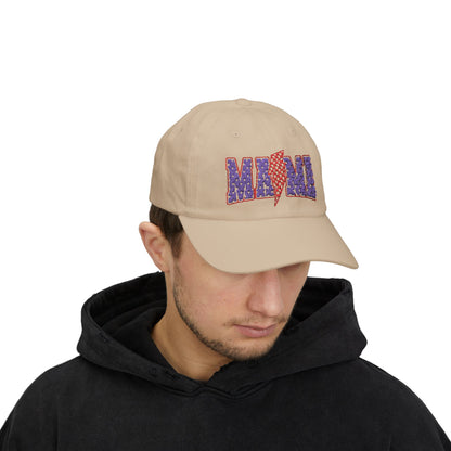 Mama Stars & Stripes Embroidered Classic Dad Cap