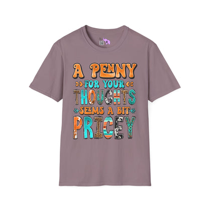 A Penny For Your Thoughts Adult T-shirt