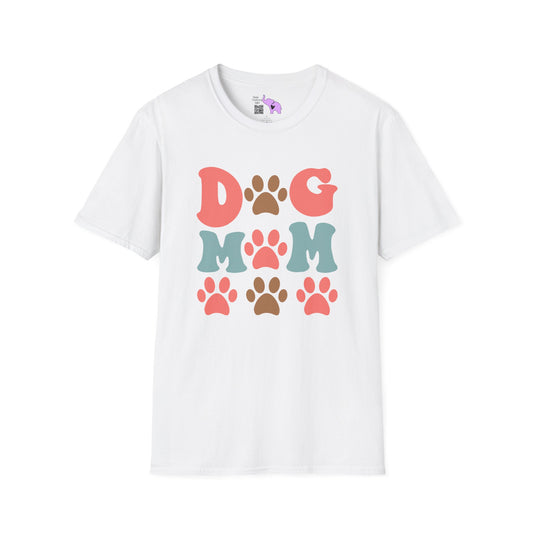 Dog Mom (2) Adult T-shirt