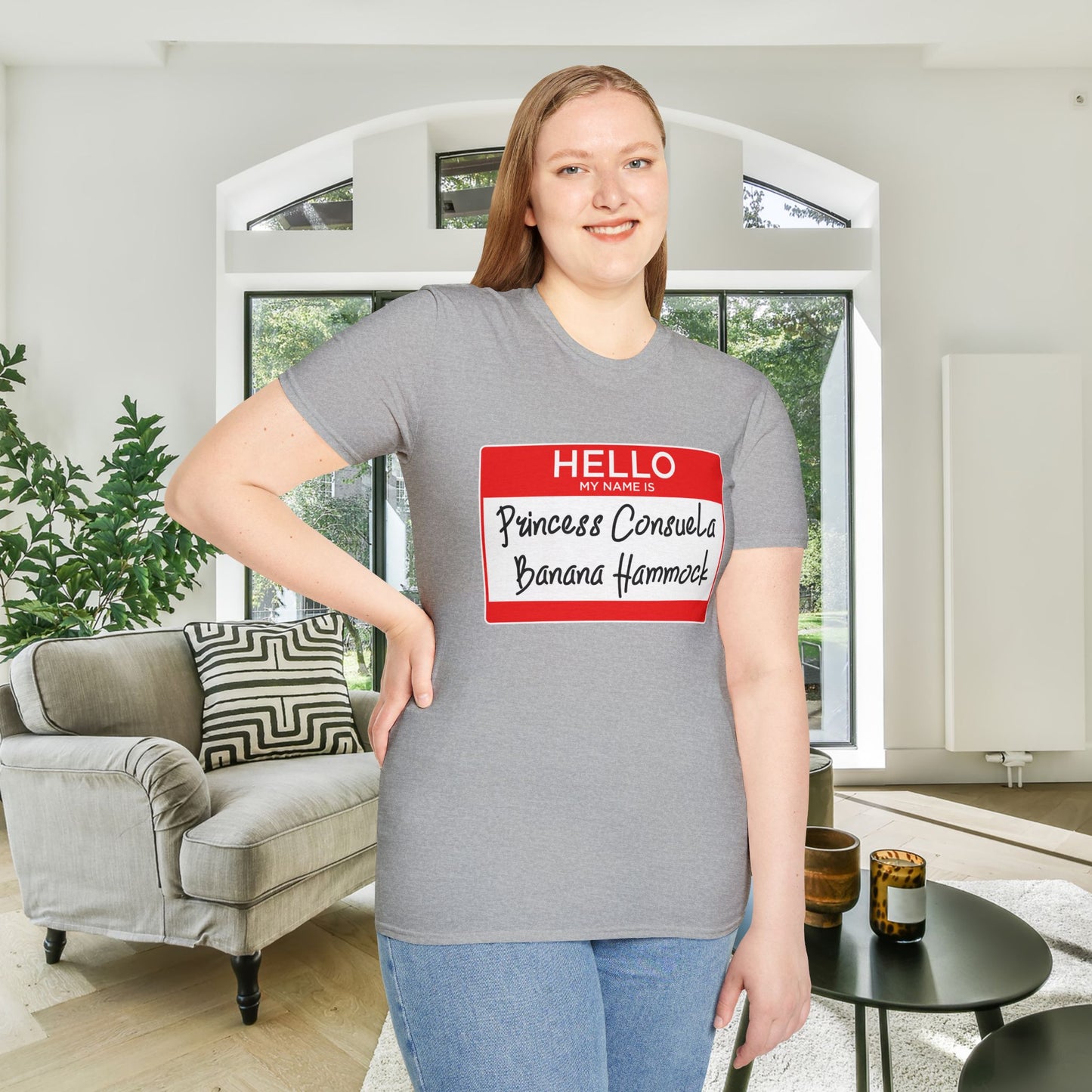 Friends; Princess Consuela Banana Hammock Adult T-shirt