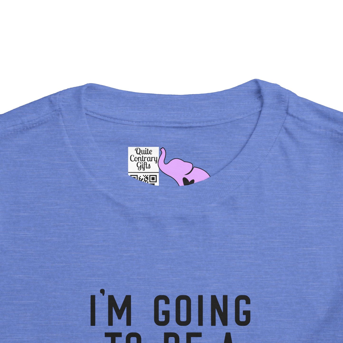 I'm Going To Be A Big Brother (Script) Toddler Tee