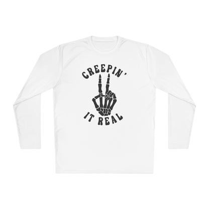 Creepin' It Real Adult Long Sleeve Tee