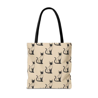 Siamese Charm – Sandy Dune Canvas Tote Bag