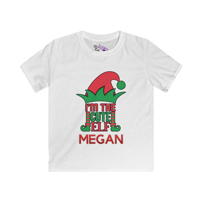 I'm The Cute Elf Youth Softstyle Tee