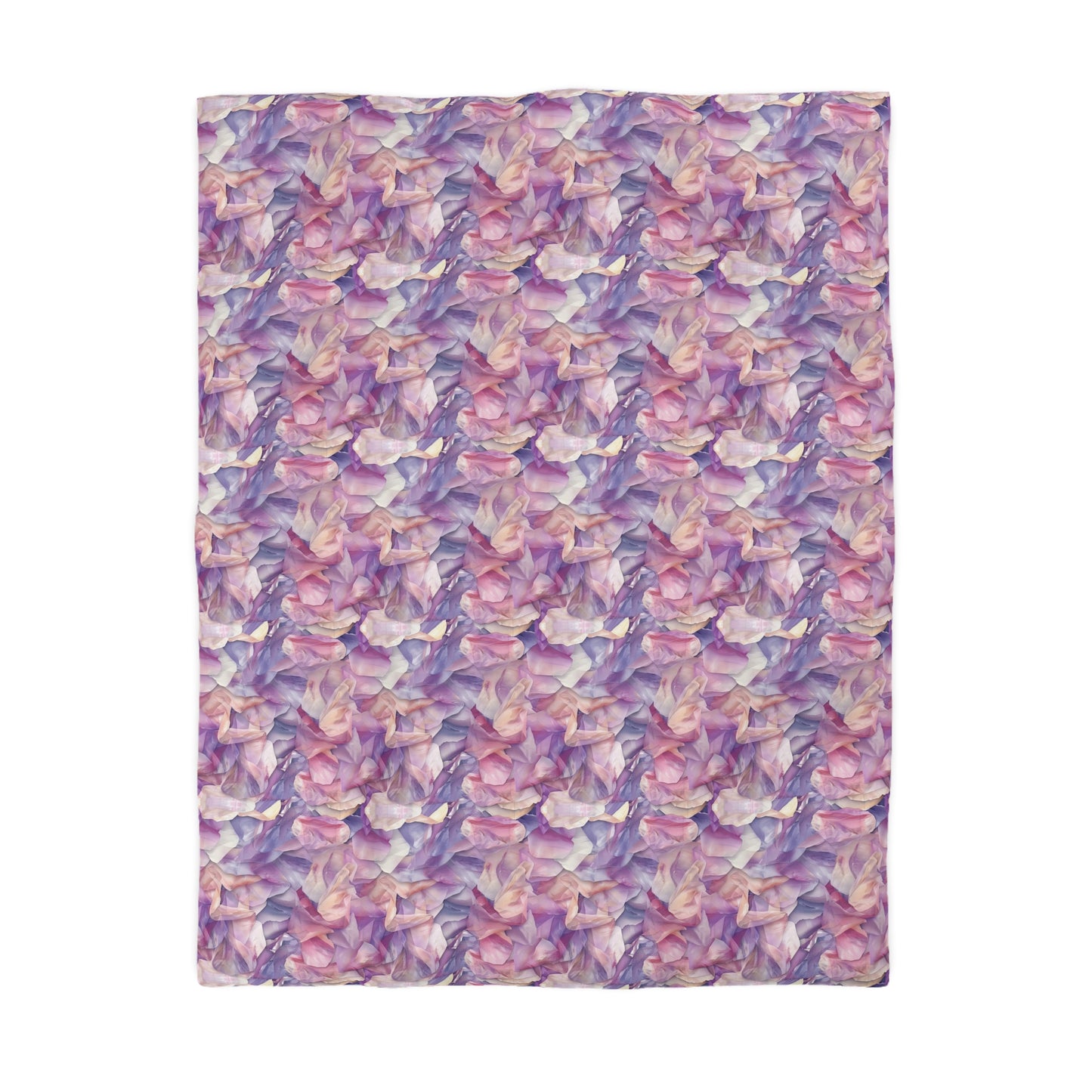 Ethereal Bloomscape Microfiber Duvet Cover
