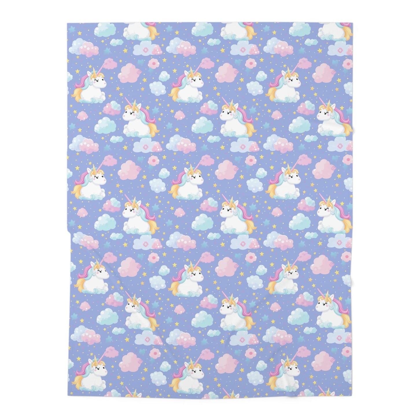 Sleepy Sky Unicorns Swaddle Blanket