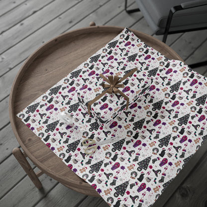 Creepy Christmas Wrapping Paper