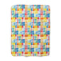Mosaic Meadows Sherpa Fleece Blanket