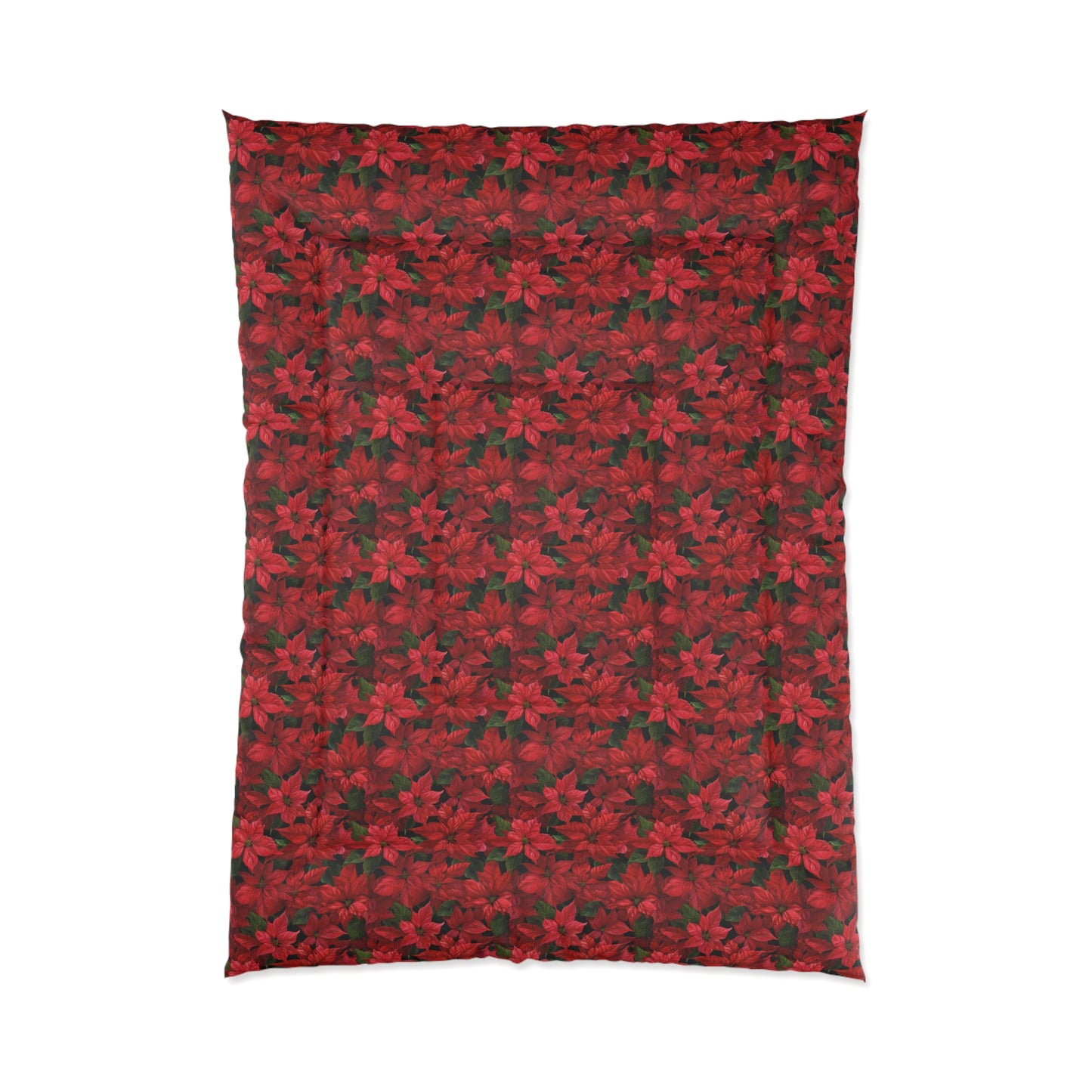 Crimson Noel Garden Comforter