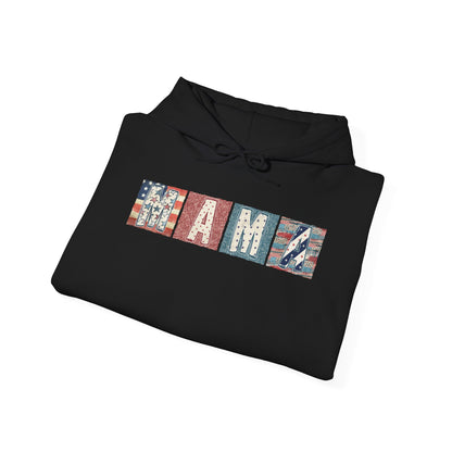 Mama (Patriotic) Heavy Blend™ Hooded Sweatshirt