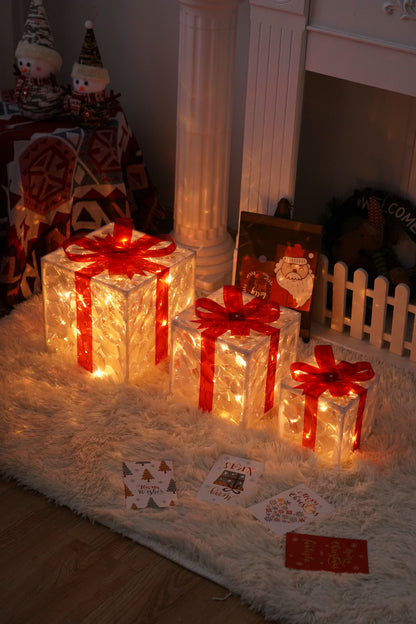 Colorful Metal Gift Box 3 Pc Sets – Festive Sets for Holidays & Special Occasions