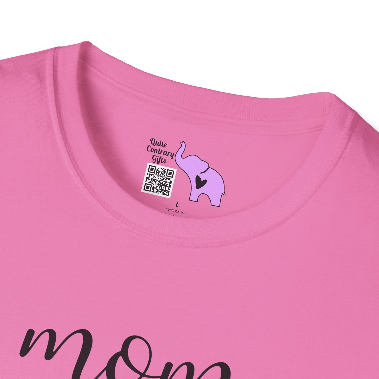 Mom Nutrition Facts Adult T-shirt