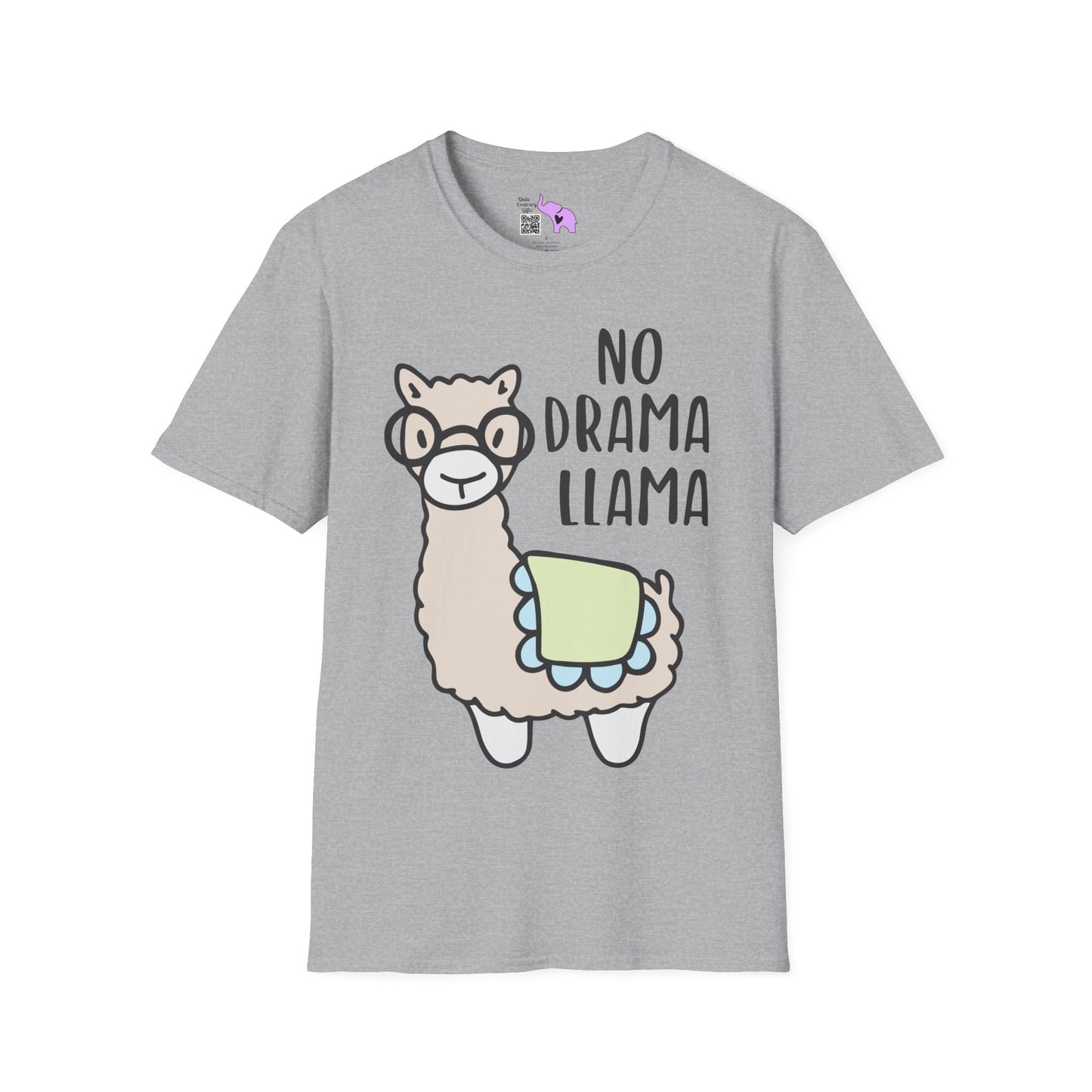 No Drama Llama Adult T-shirt