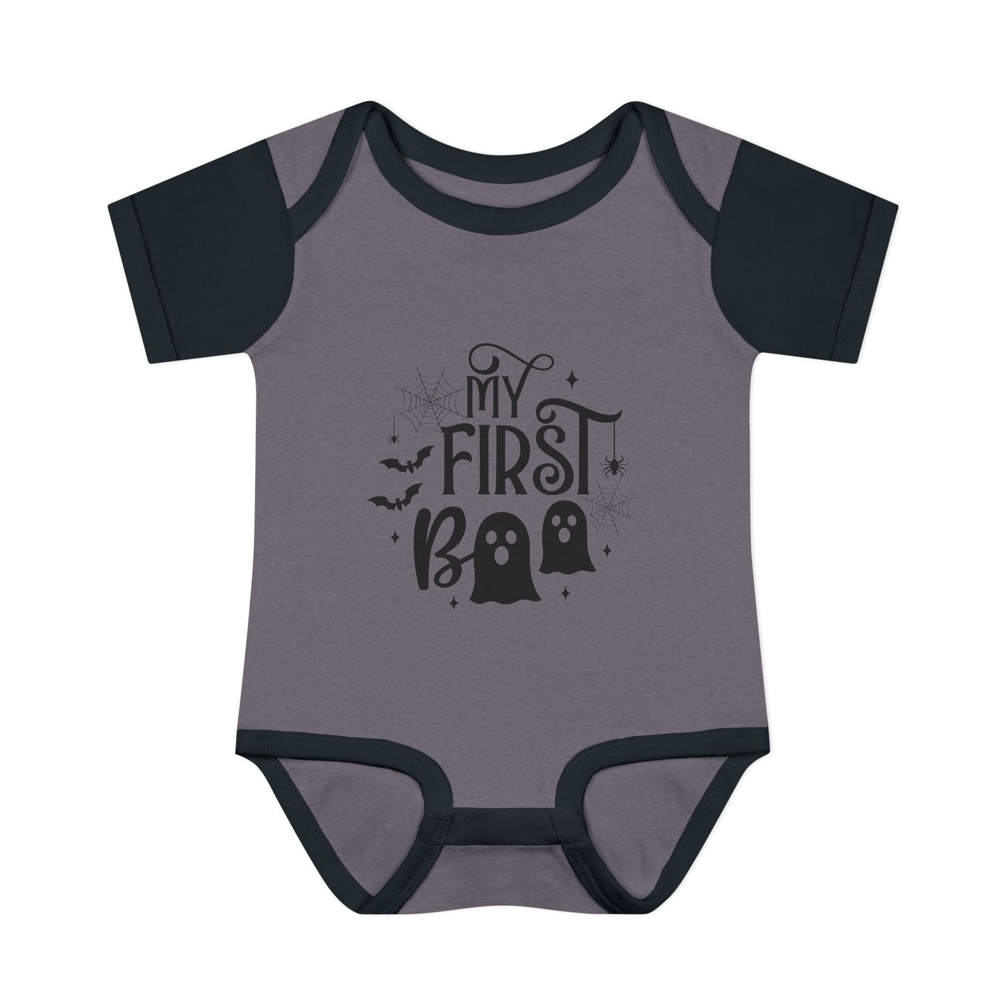 My First Boo Infant Baby Rib Bodysuit