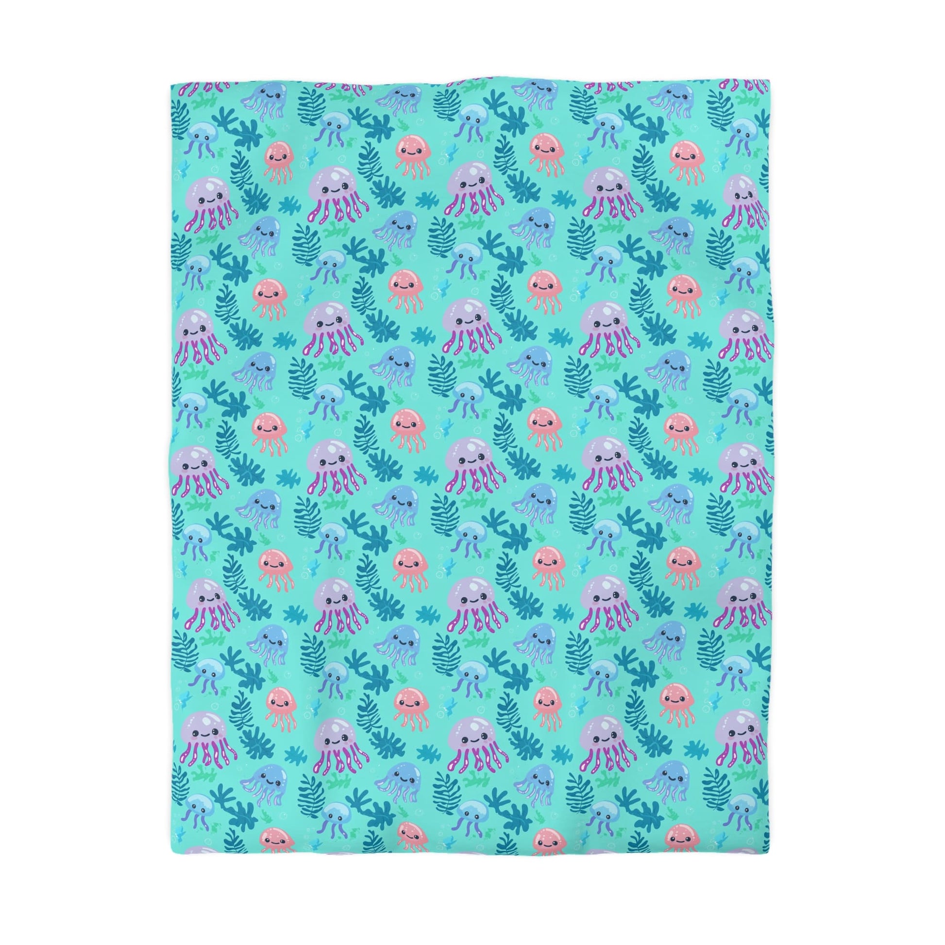 Jellyfish Daydreams Microfiber Duvet Cover