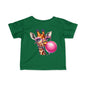""Giraffe Blowing Bubble Infant Soft T-Shirt