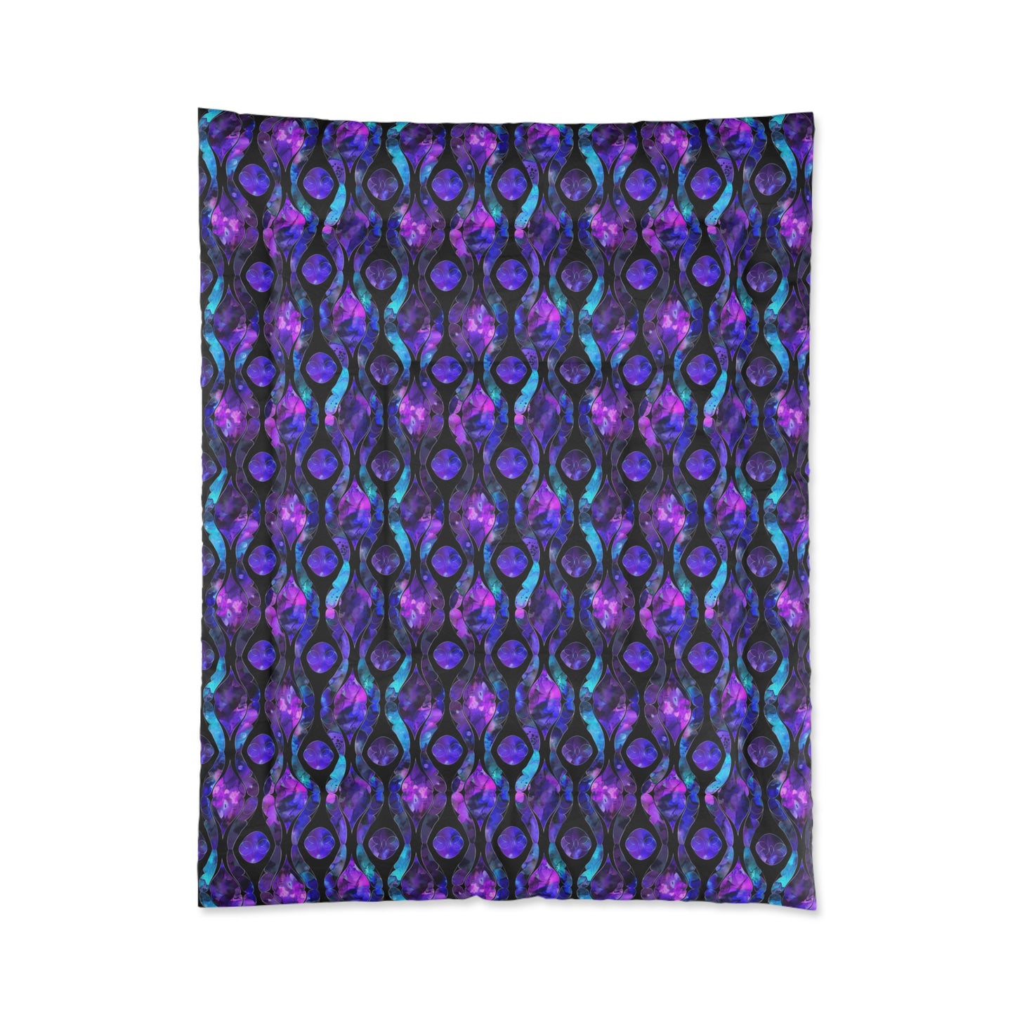 Celestial Glass Print Comforter