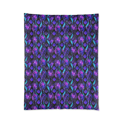 Celestial Glass Print Comforter